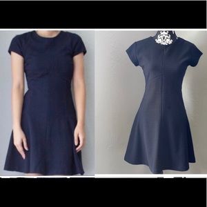 ❤️❤️NEW BANANA  REPUBLIC❤️❤️ black cap sleeve A-line dress